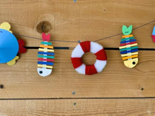 La Turballe - Au Gré des Vents - Atelier Guirlande de la mer