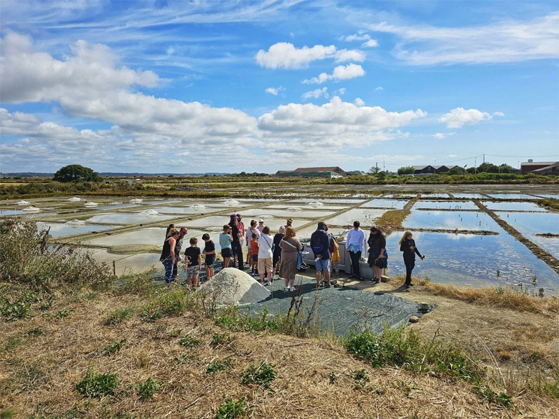 Batz sur Mer - Visite de saline avec les Garçons des Marais