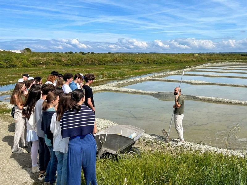 Batz sur Mer - Visite de saline avec les Garçons des Marais
