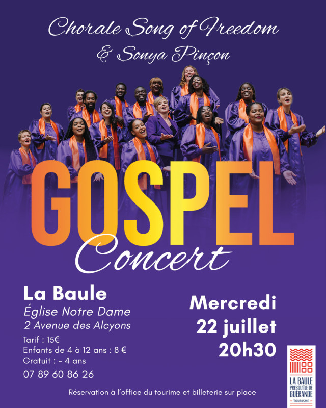 Concert Gospel - Chorale Song of Freedom & Sonya Pinçon