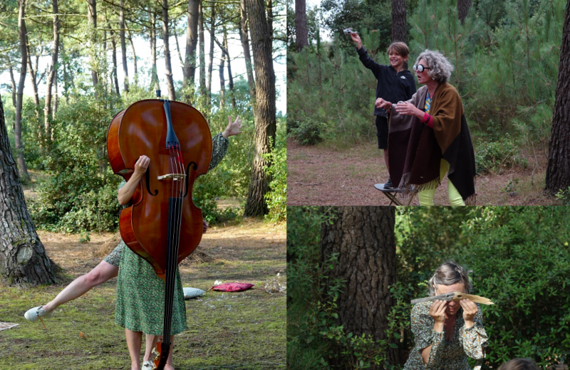 L'heure dorée - Festival en forêt de Pen Bron - © Cie La tête la première L'heure dorée - Festival en forêt de Pen Bron