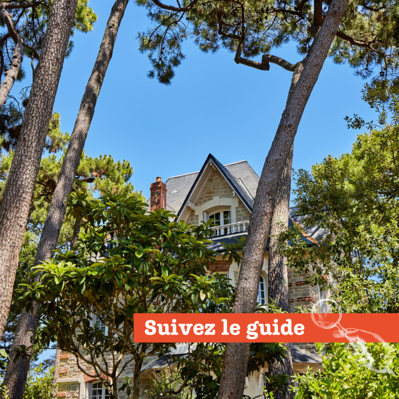 La Baule - Quartier du centre-ville : villas et architecture - 1h30