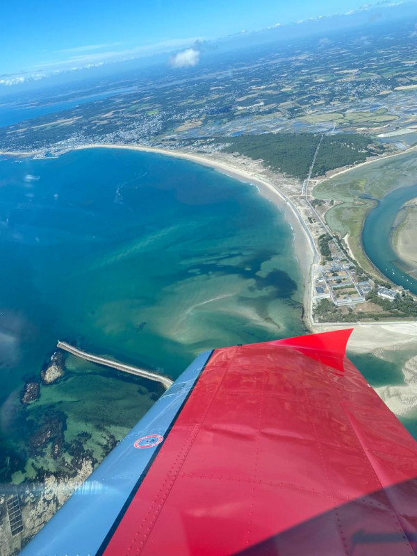  La Baule - Vol en avion XL8 - Circuit rouge