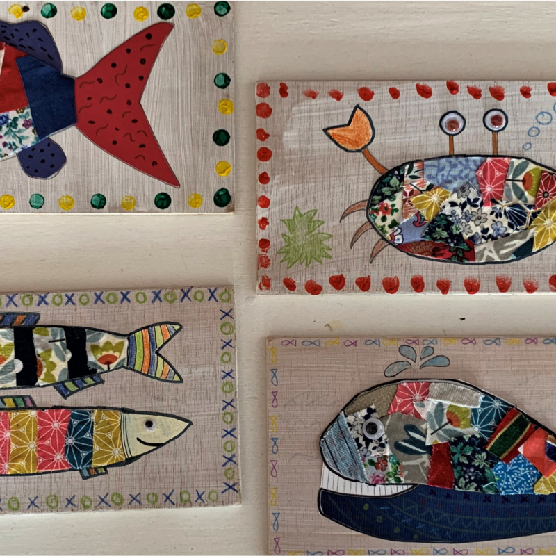 La Turballe - Au Gré des Vents - Atelier Tableau Patchwork - 1h - © Au Gré des Vents La Turballe - Au Gré des Vents - Atelier Tableau Patchwork - 1h