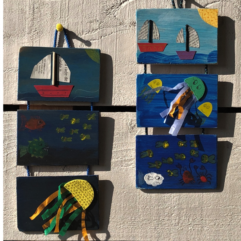  La Turballe - Au Gré des Vents - Atelier Triptyque marin