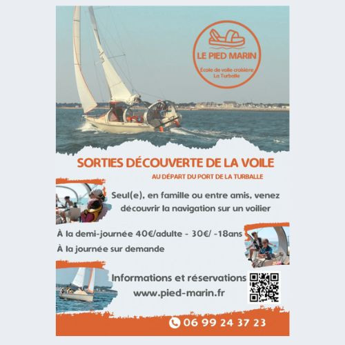 La Turballe - Découverte de la voile à la demi-journée - Le Pied Marin