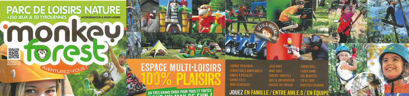 Saint molf - parc de loisirs monkey-forest