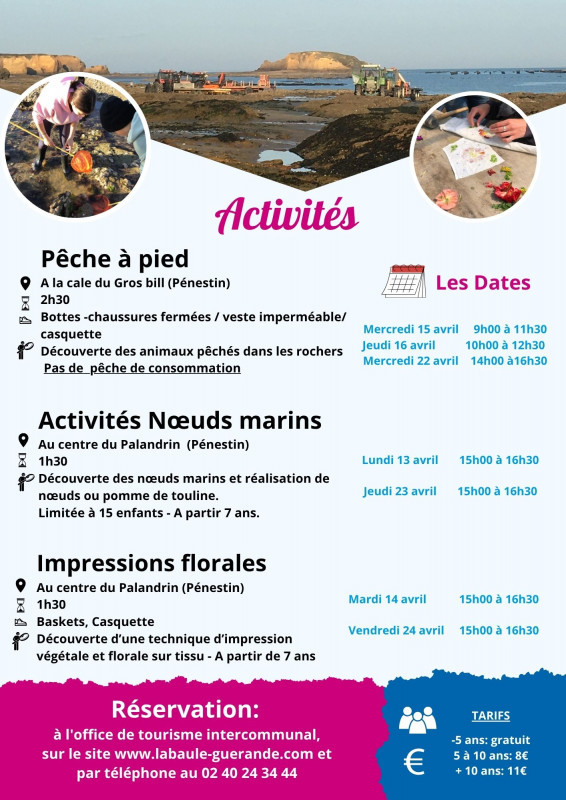 Pénestin - Atelier impressions florales