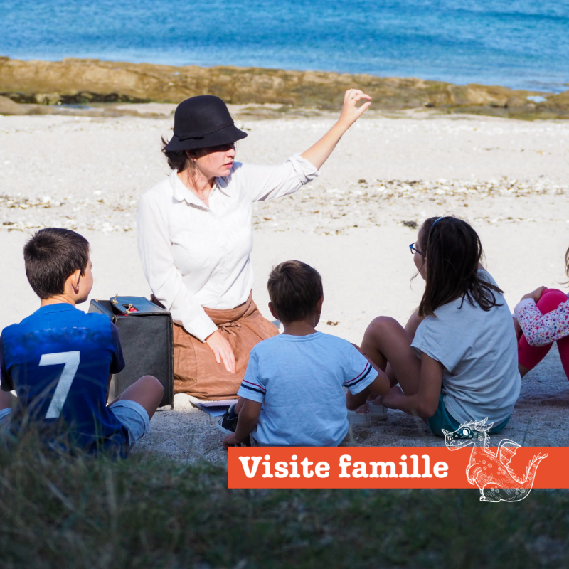 Piriac - Visite guidée famille - Louison mène l'enquête - © OTI-LBPG Piriac - Visite guidée famille - Louison mène l'enquête