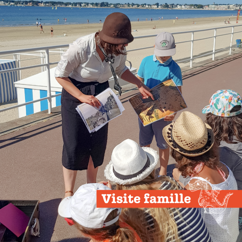 Visite guidée Famille 'Camille à la recherche de la villa mystère - La Baule