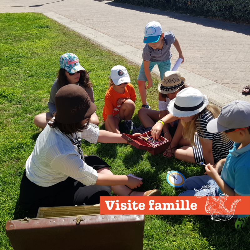 Visite guidée famille - Camille et la villa mystère - La Baule - © OTI-LBPG Visite guidée famille - Camille et la villa mystère - La Baule