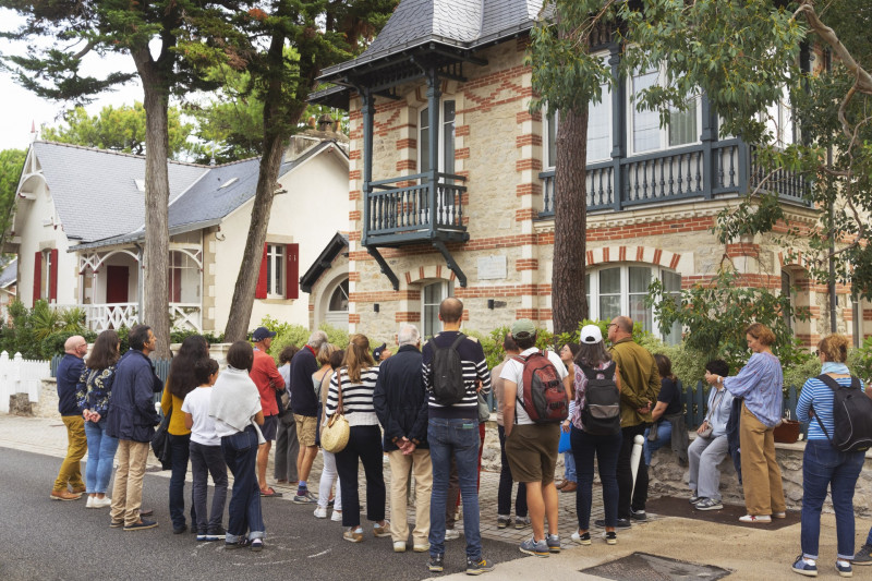 Visite guidée La Baule - Quartier du centre-ville : villas et architecture - 1h30