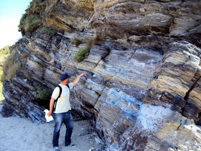 Visite géologique du site du Palandrin à Pénestin